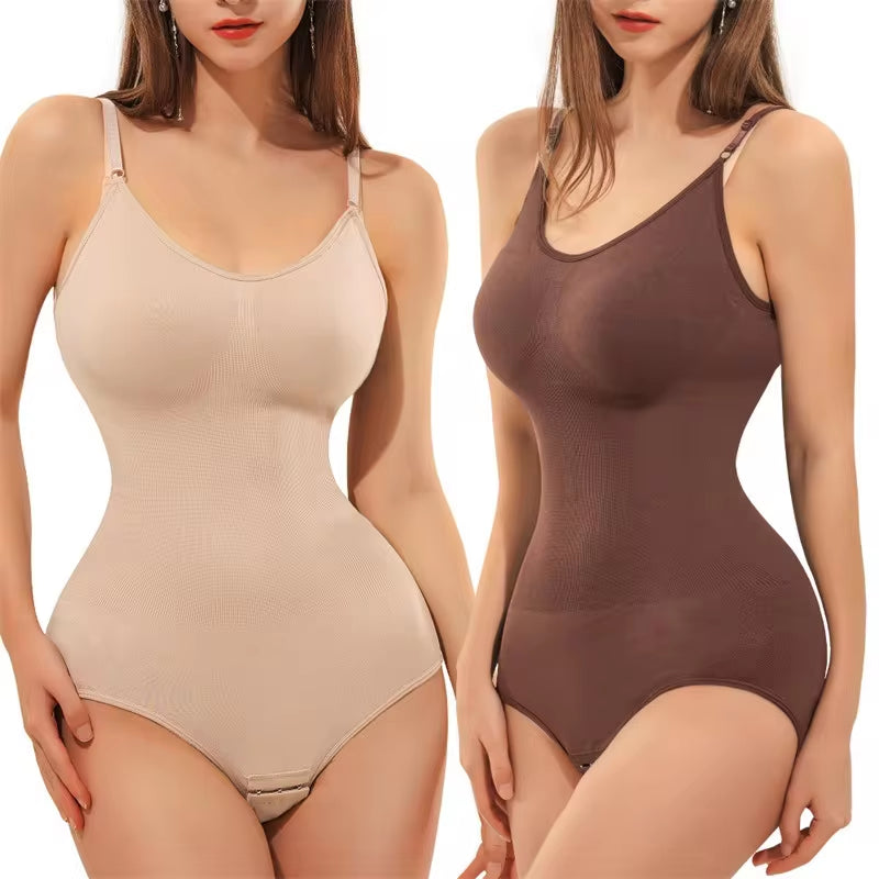 Super Sale V Neck Spaghetti Strap Bodysuit 